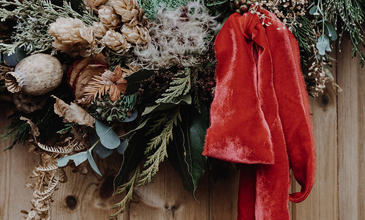 Festive wreath making with Amy, Hamsey Belle