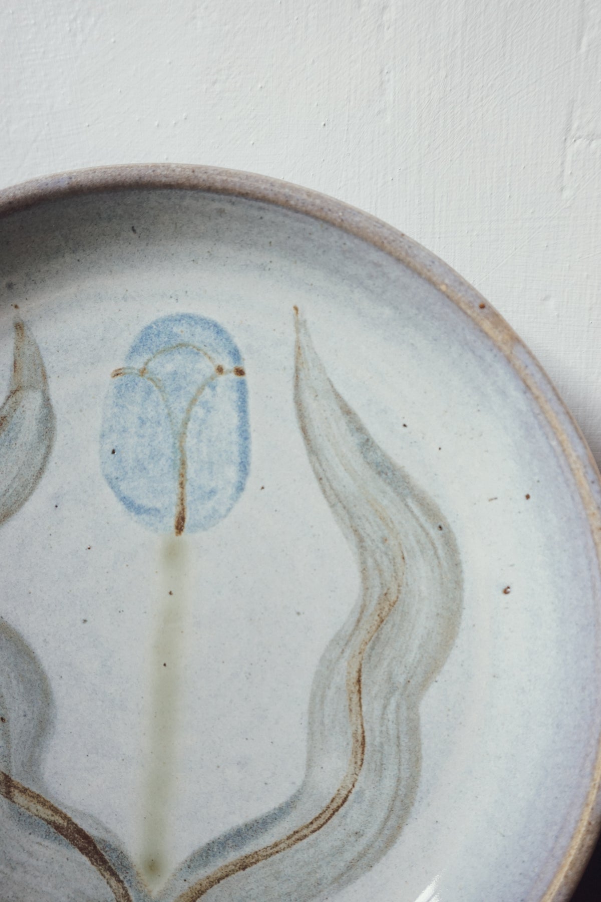 Tulip Plate by Saskia Pomeroy