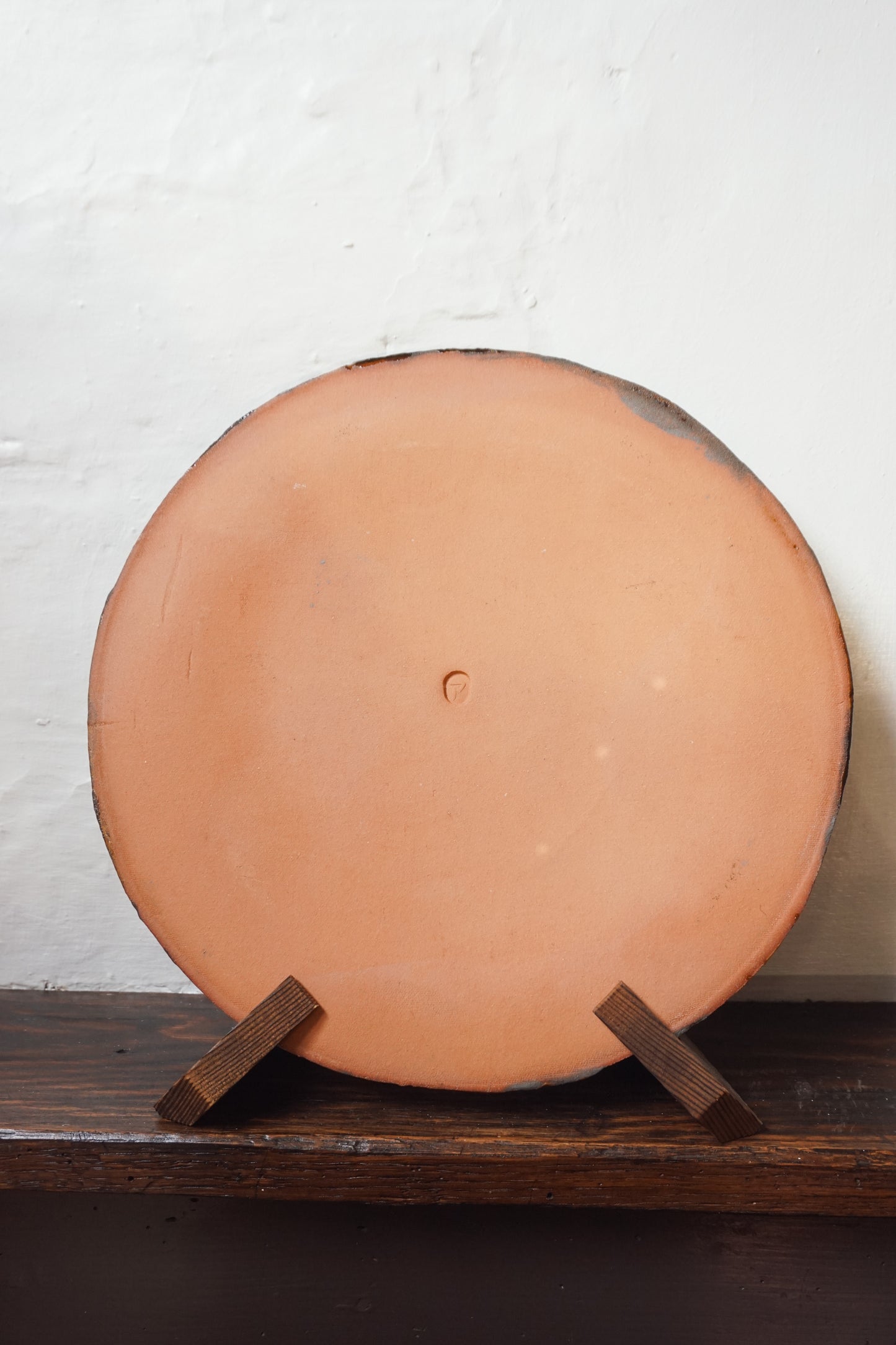 Large Hydrangea Plate by Aono Pottery