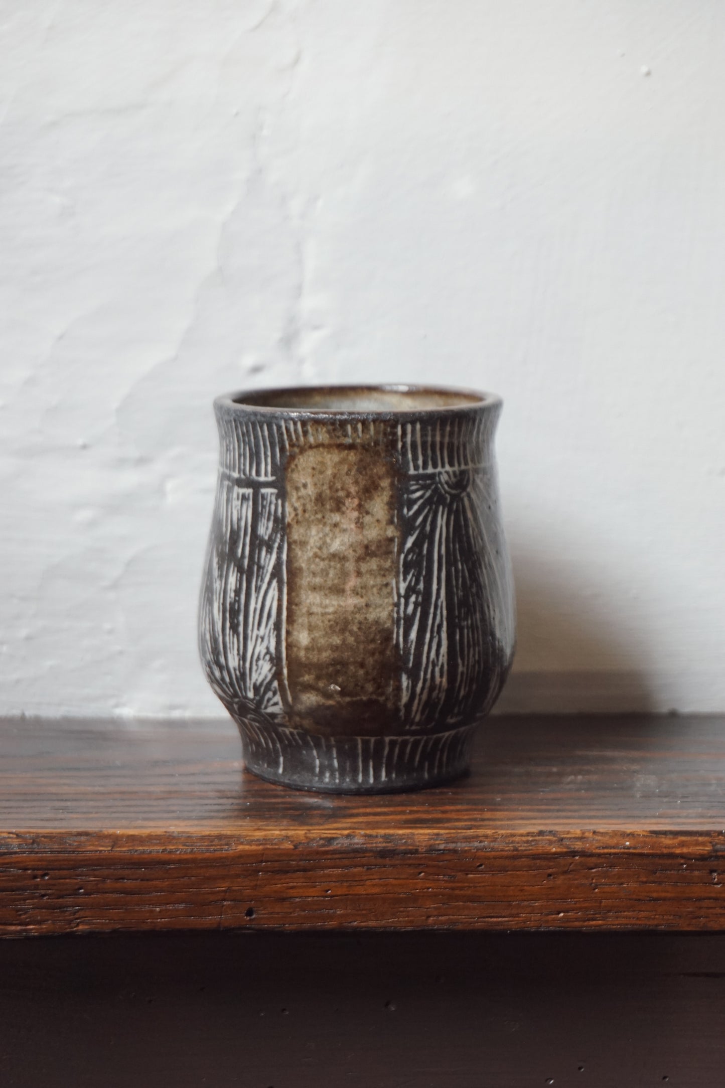 Sunburst stoneware Cup by Steph Tooley