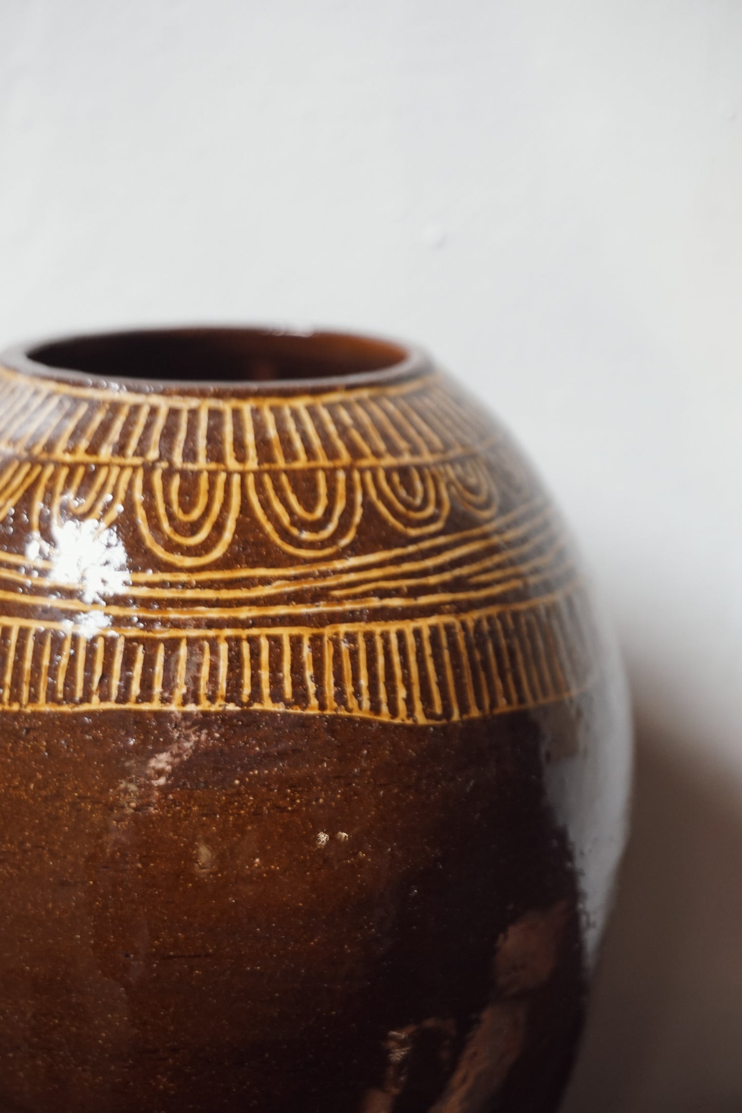 Earthenware Vase by Steph Tooley