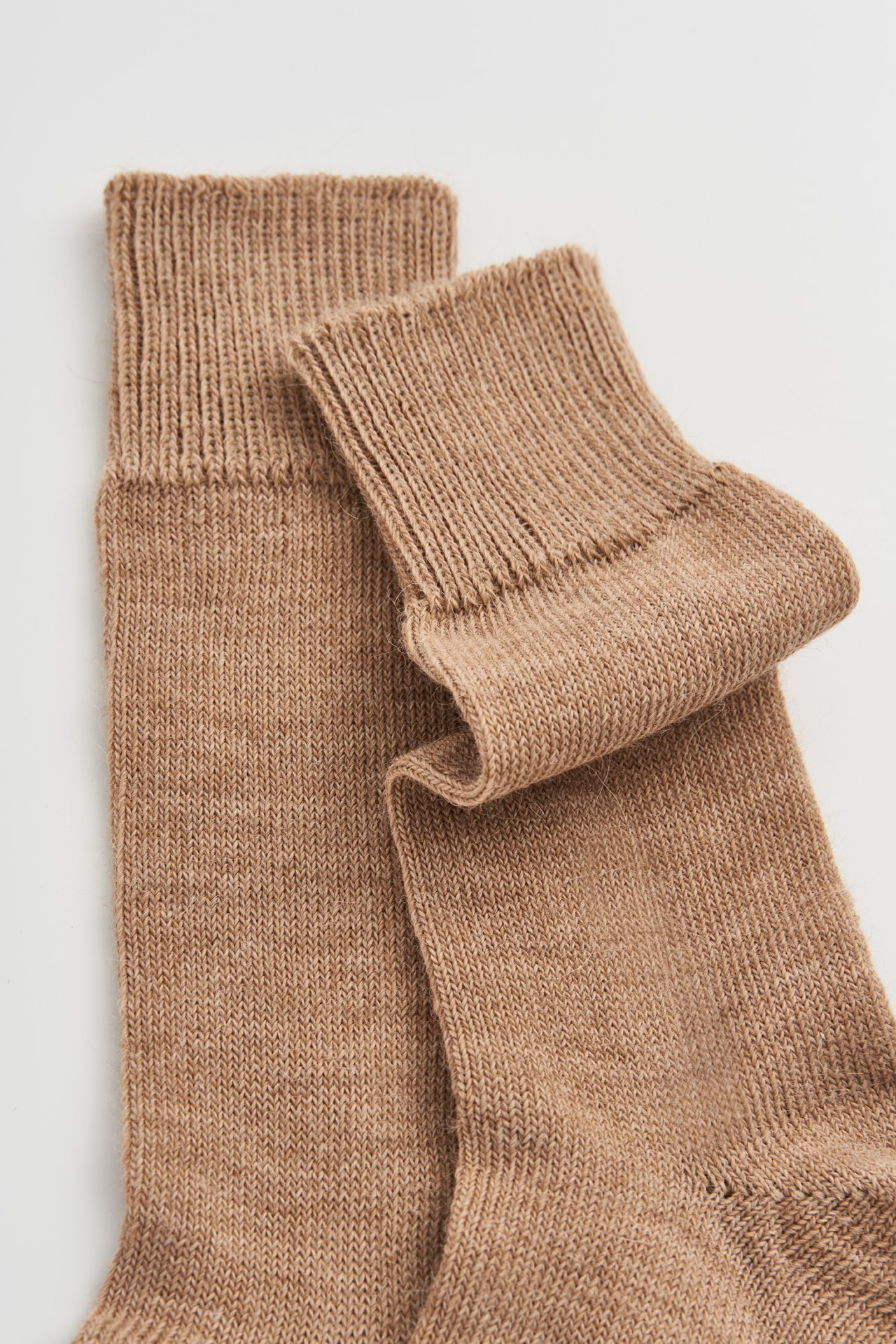SOCKS - ALPACA. BISCUIT BEIGE