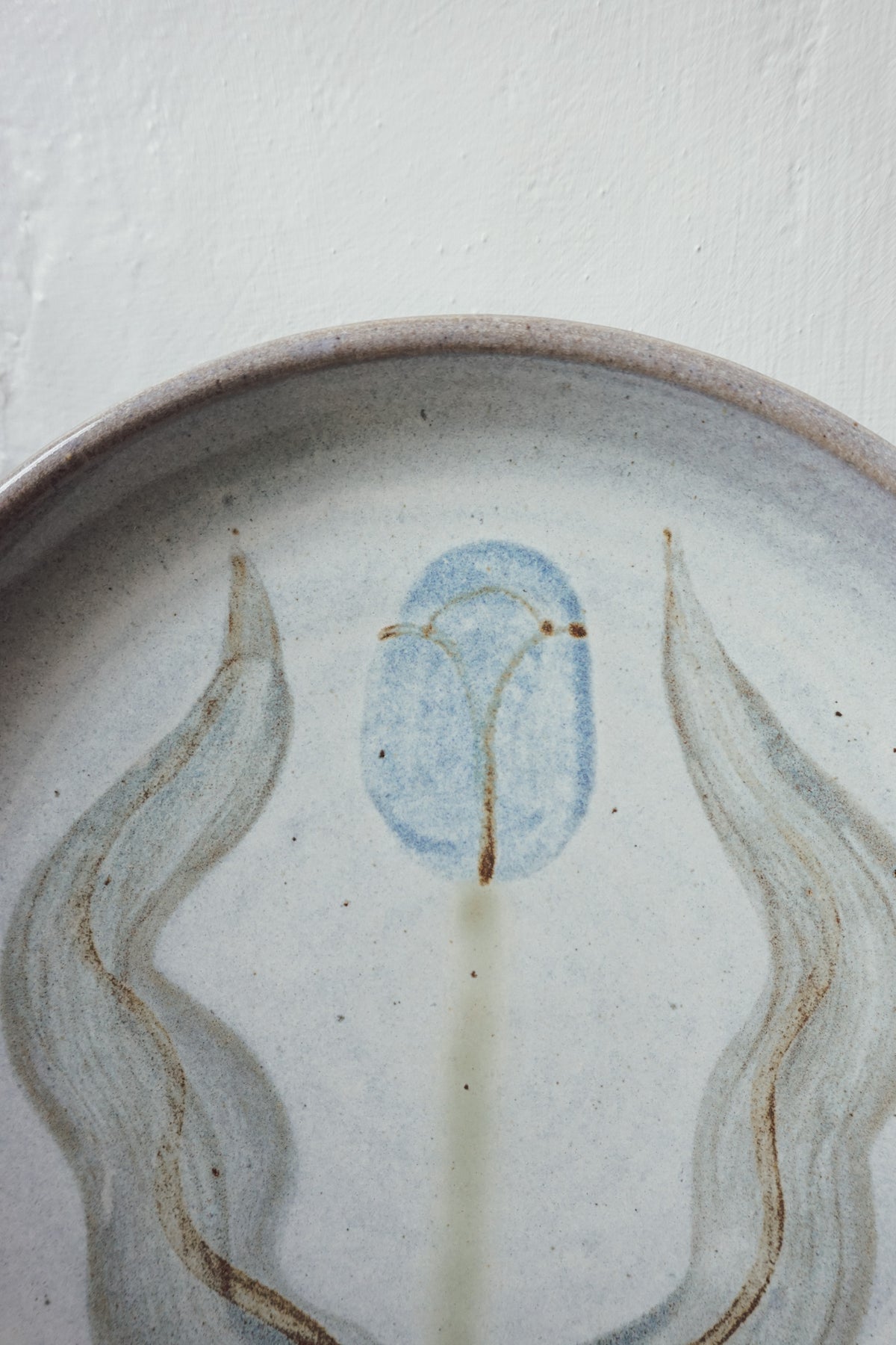 Tulip Plate by Saskia Pomeroy
