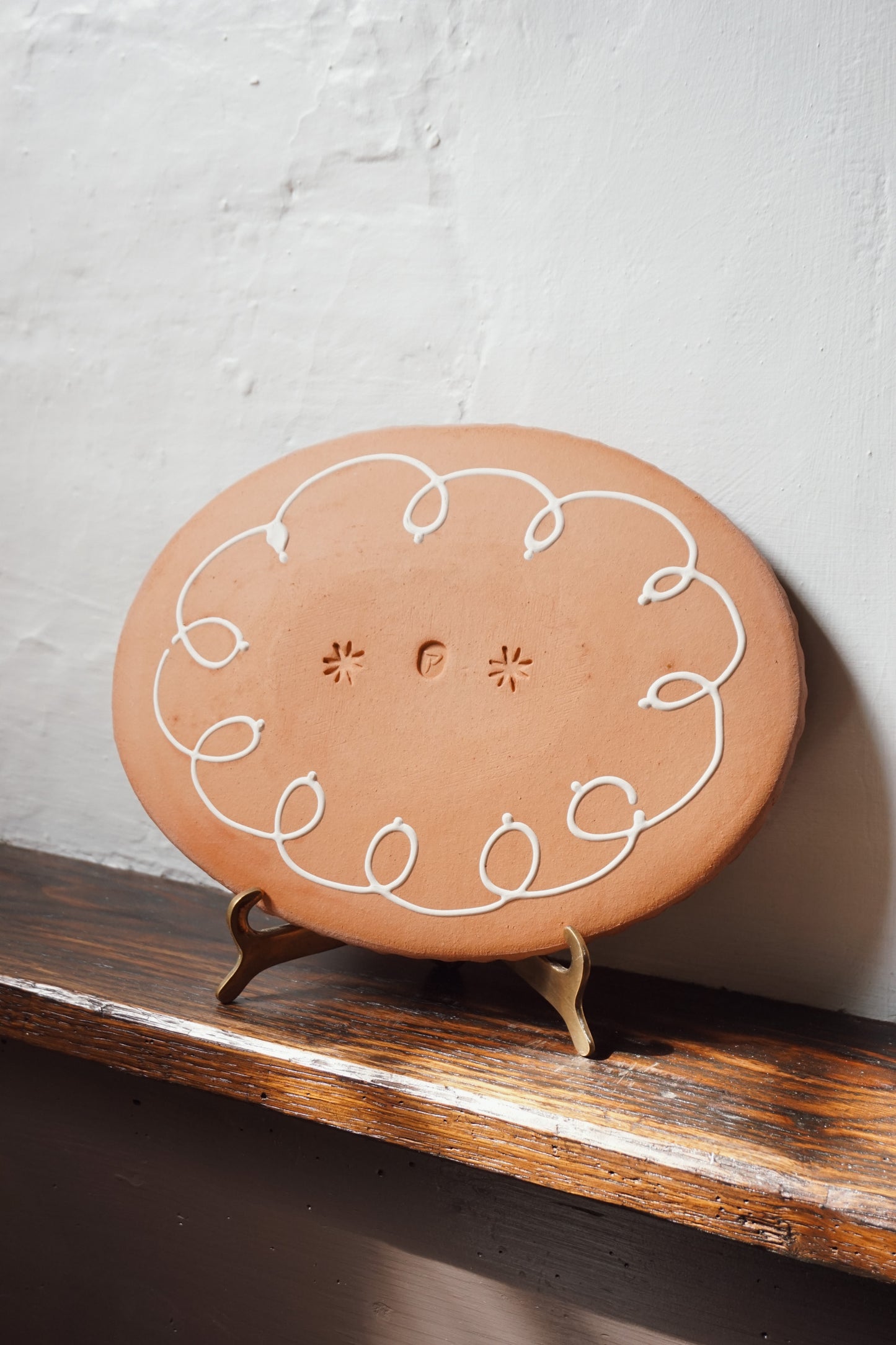 Harmony Bird Plate by Aono Pottery