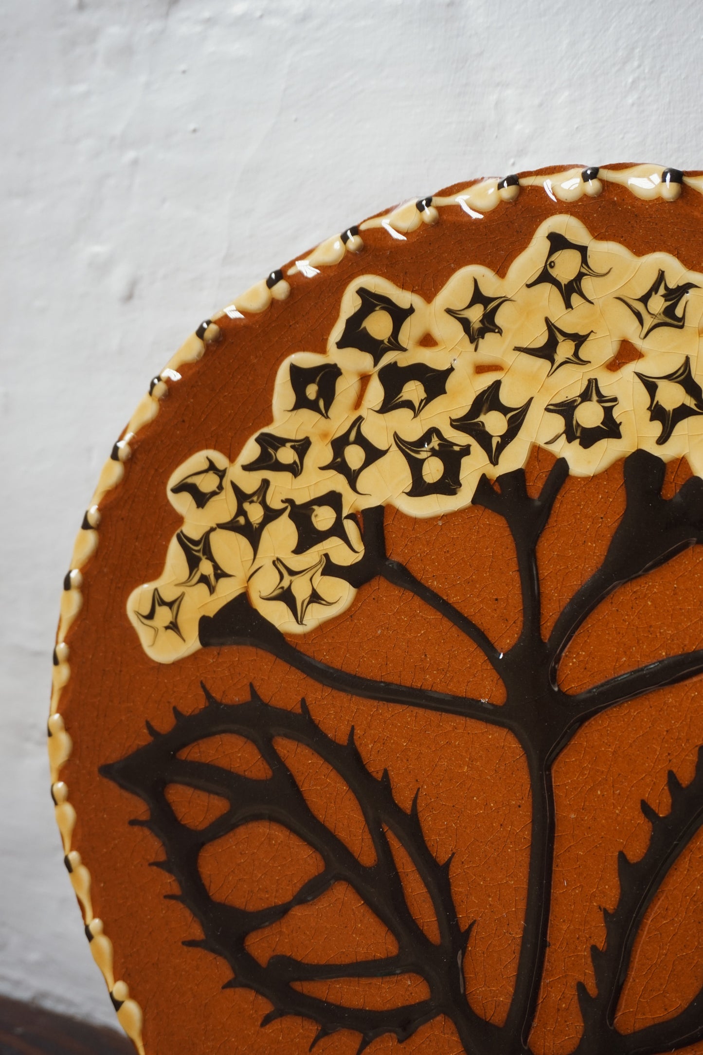 Small Hydrangea Plate by Aono Pottery