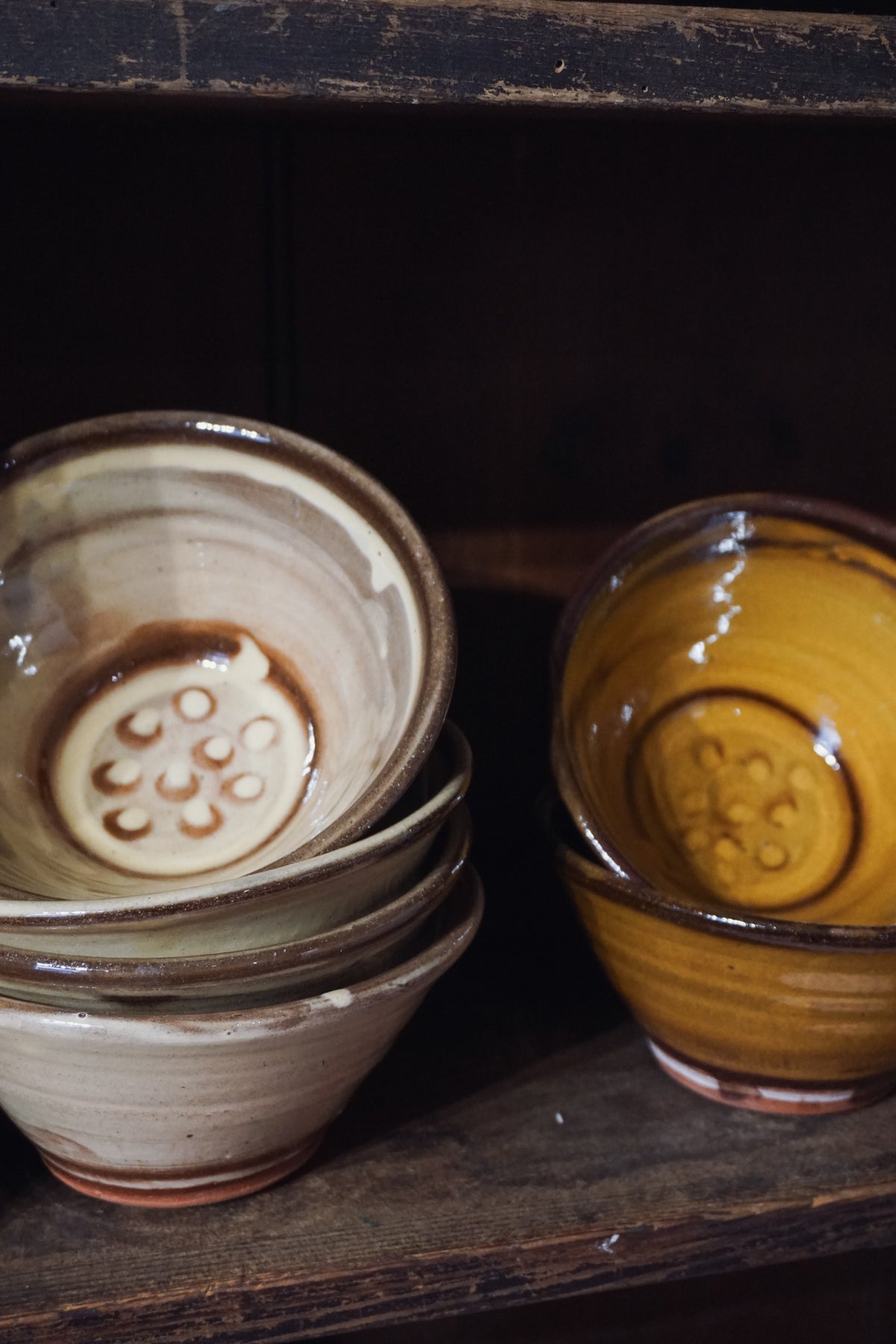 Slipware breakfast bowl by Eve Gnoyke