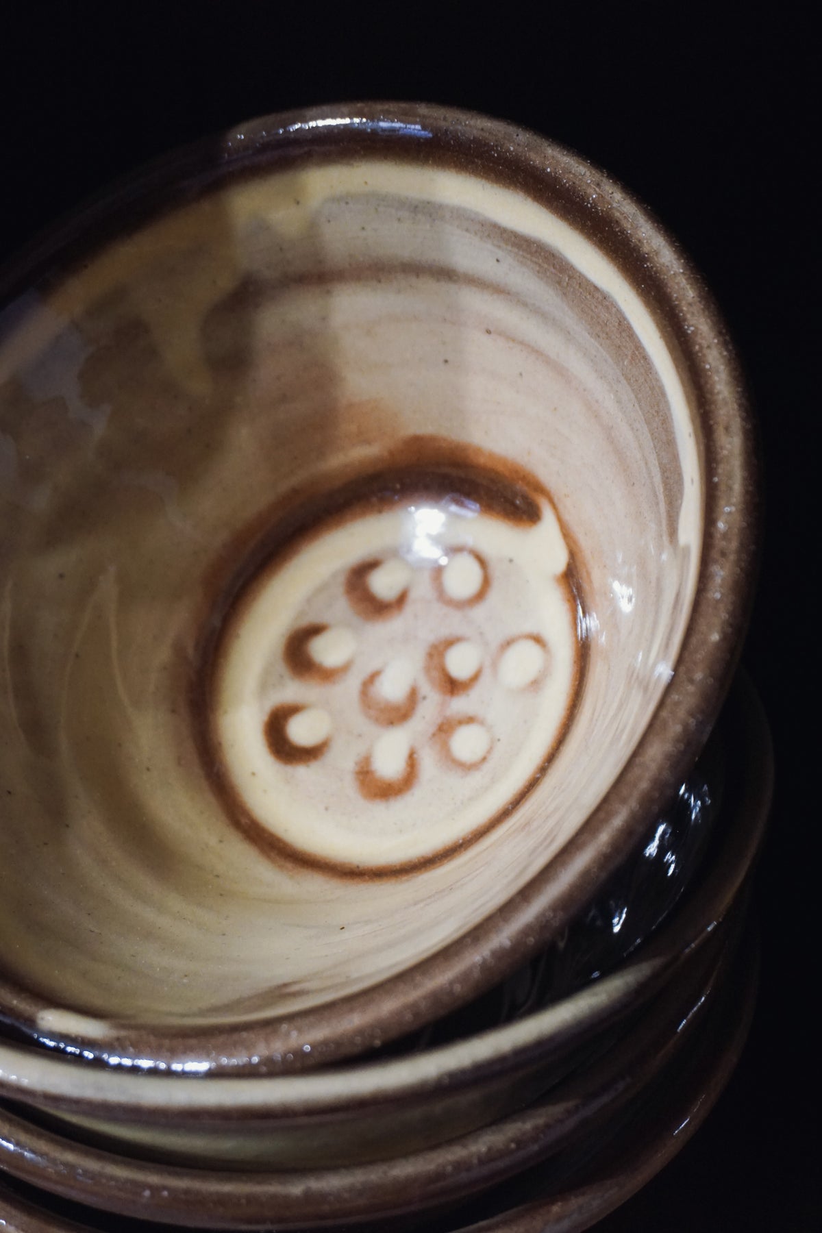 Slipware breakfast bowl by Eve Gnoyke