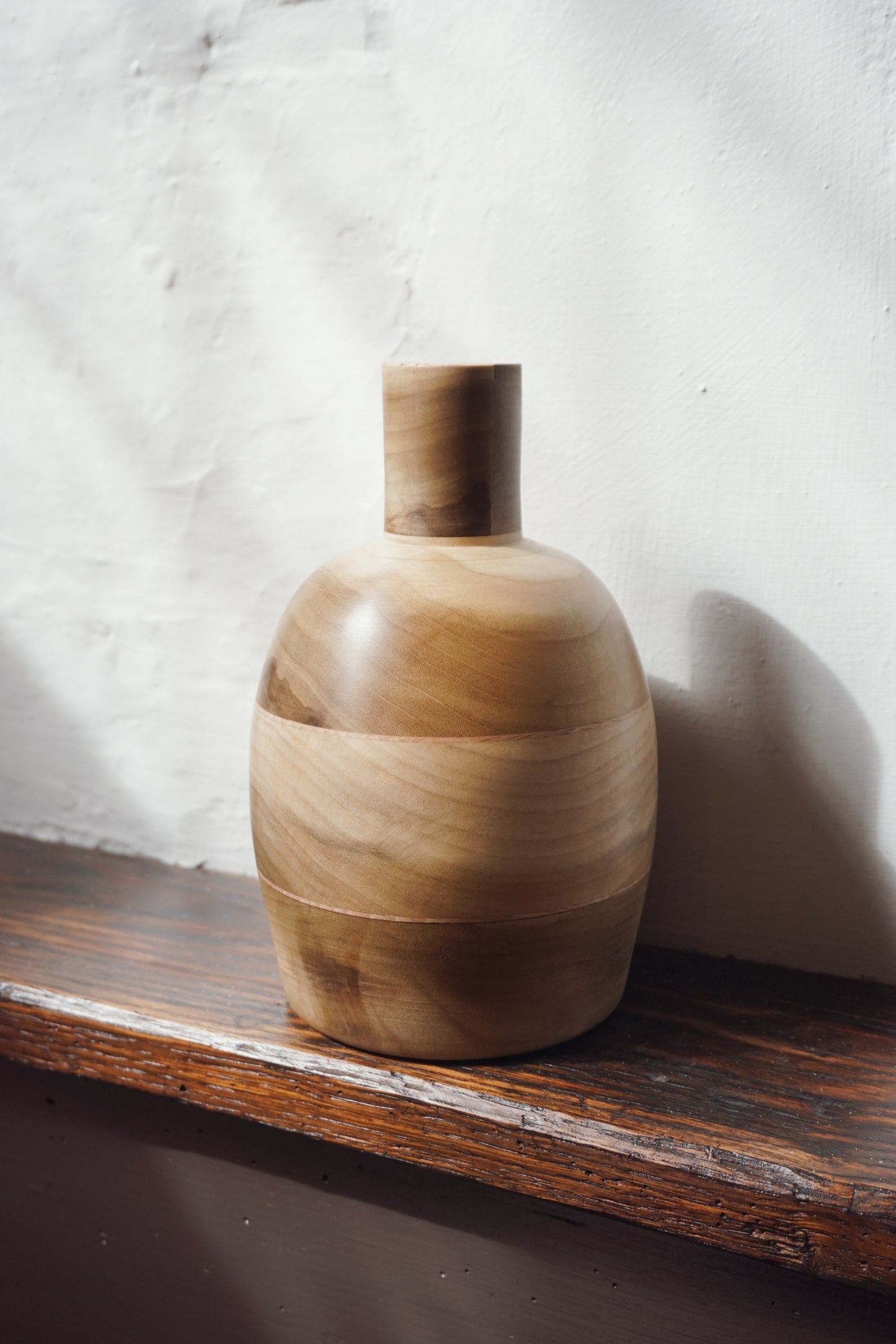 Tulip Wood Dried Flower Vase by G-Dad