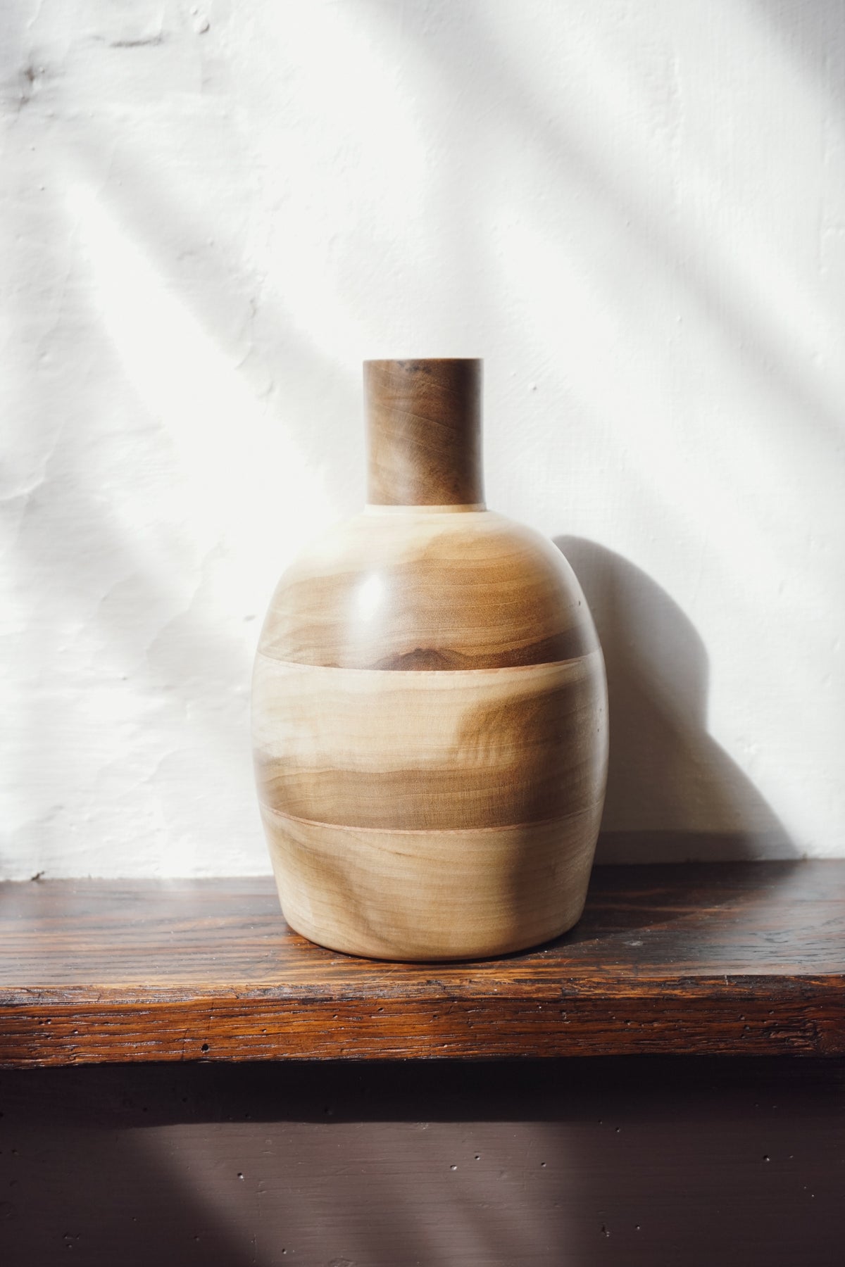 Tulip Wood Dried Flower Vase by G-Dad