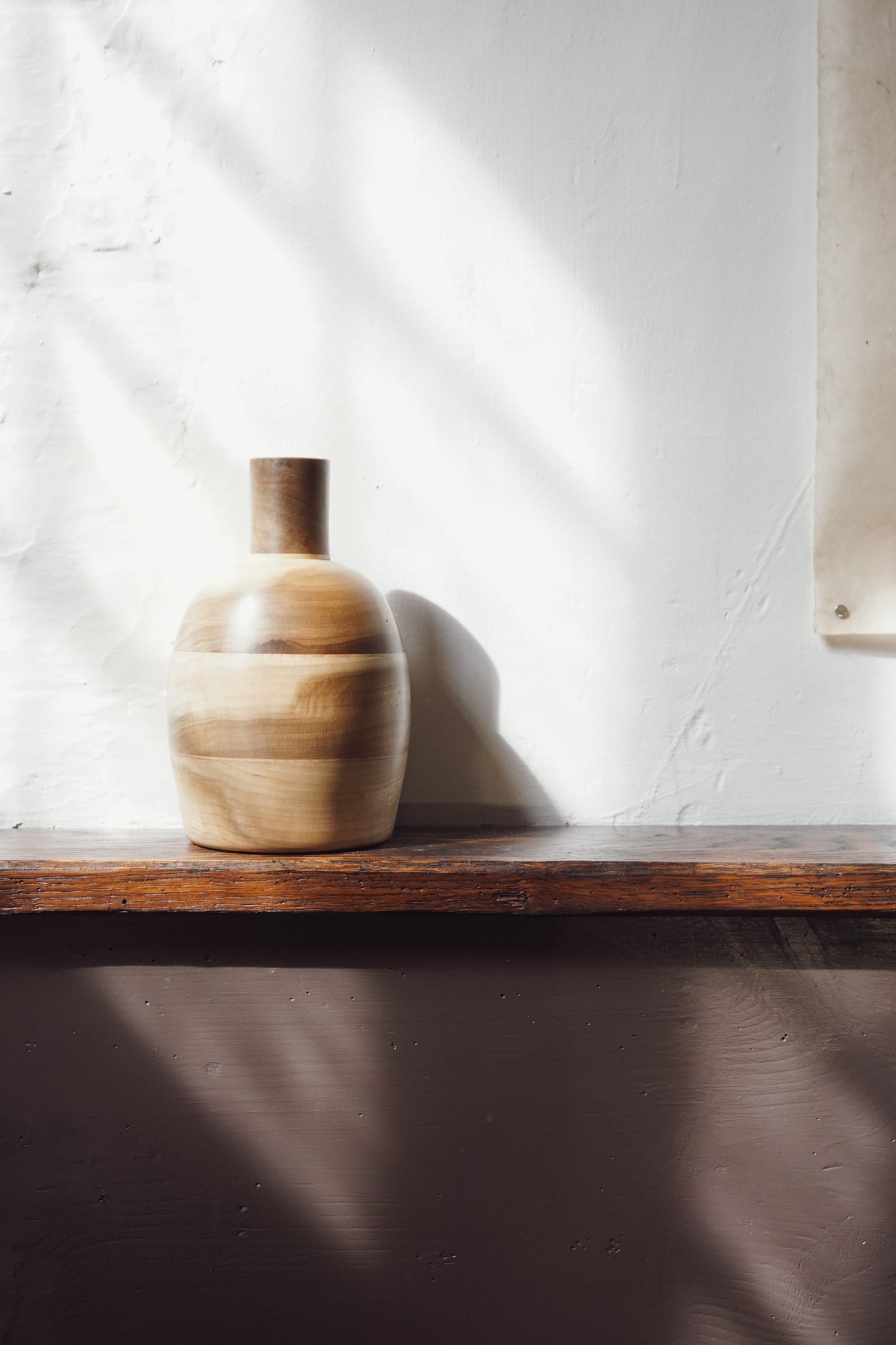 Tulip Wood Dried Flower Vase by G-Dad