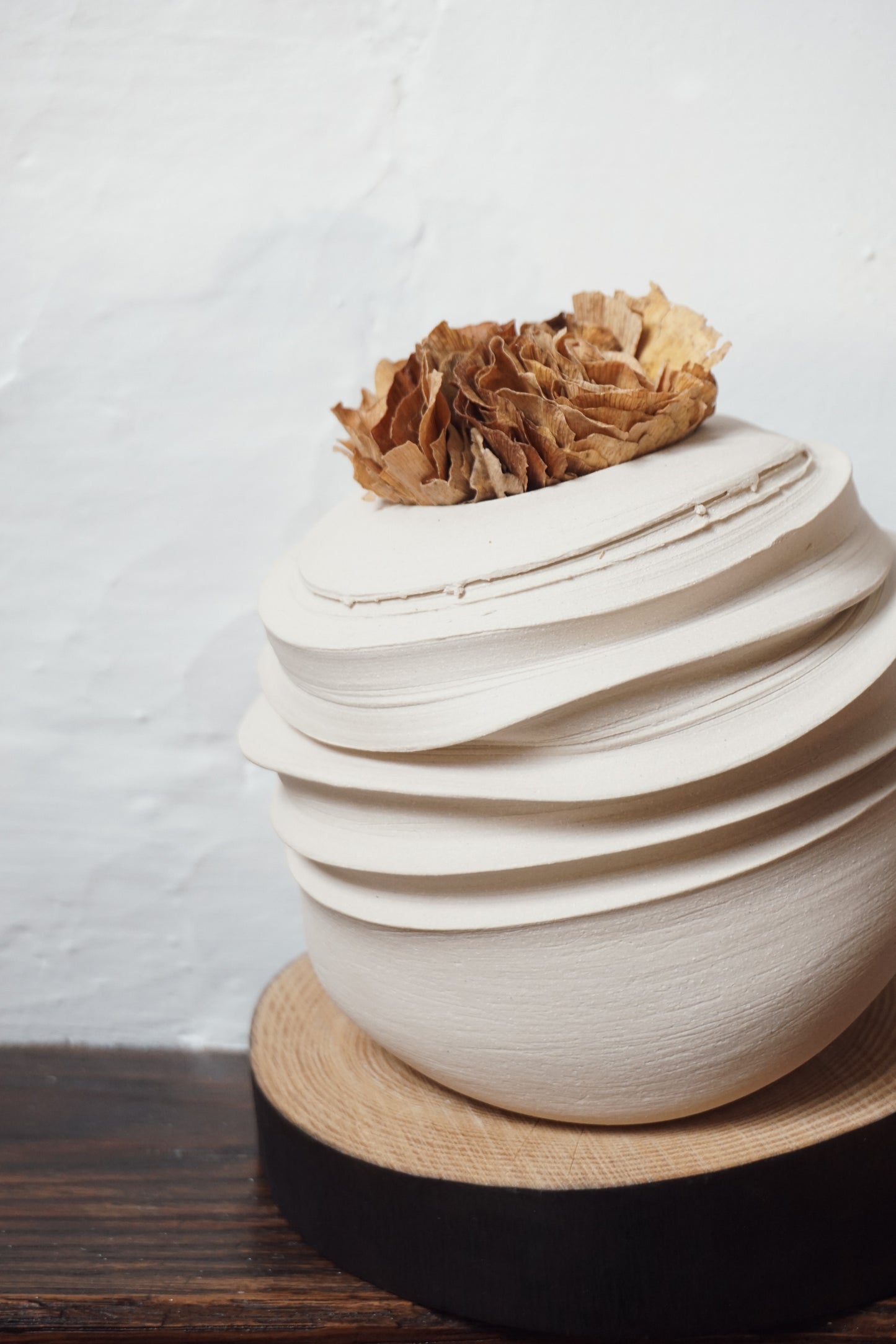 Stoneware Vase by Kate McMinnies