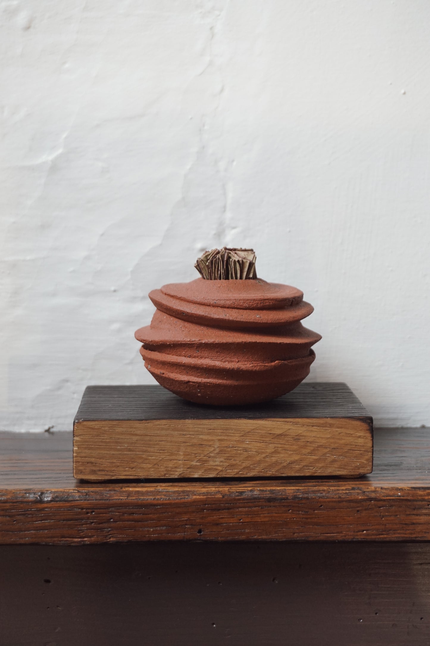 Wild Sussex Clay Vase by Kate McMinnies