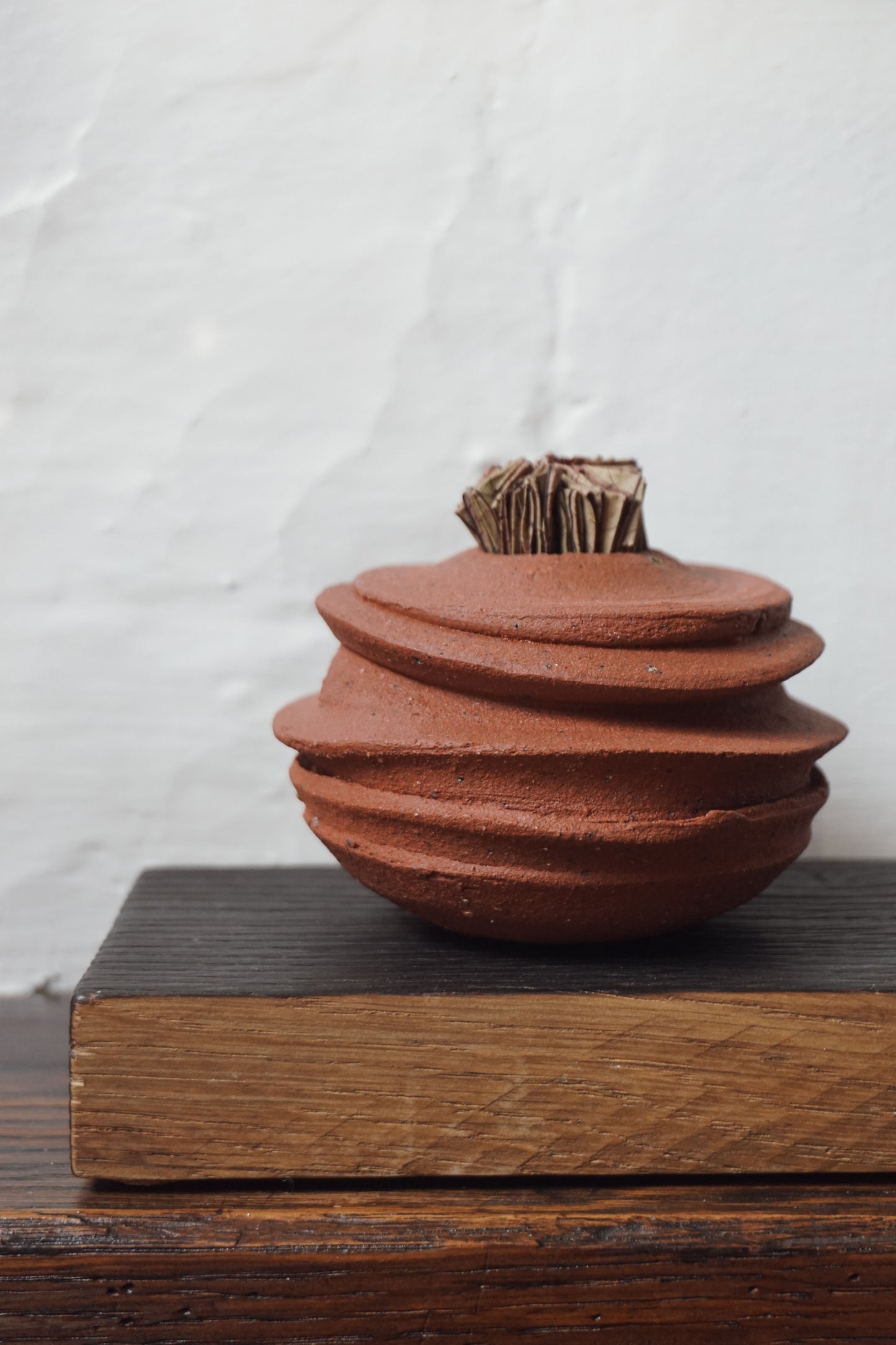 Wild Sussex Clay Vase by Kate McMinnies