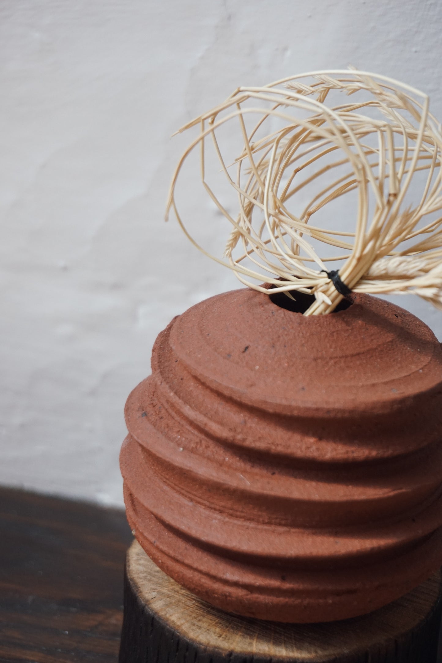 Wild Sussex Clay Vase by Kate McMinnies