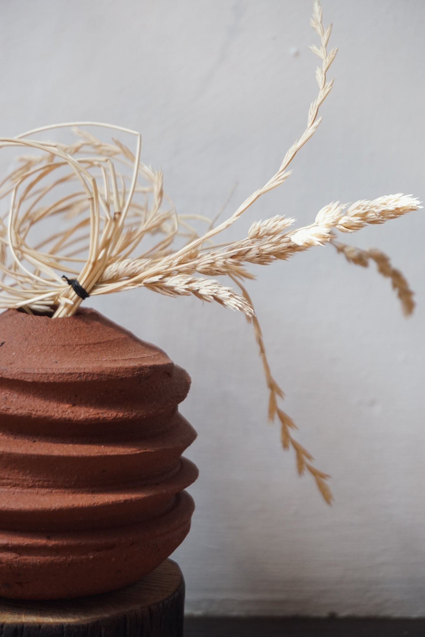 Wild Sussex Clay Vase by Kate McMinnies