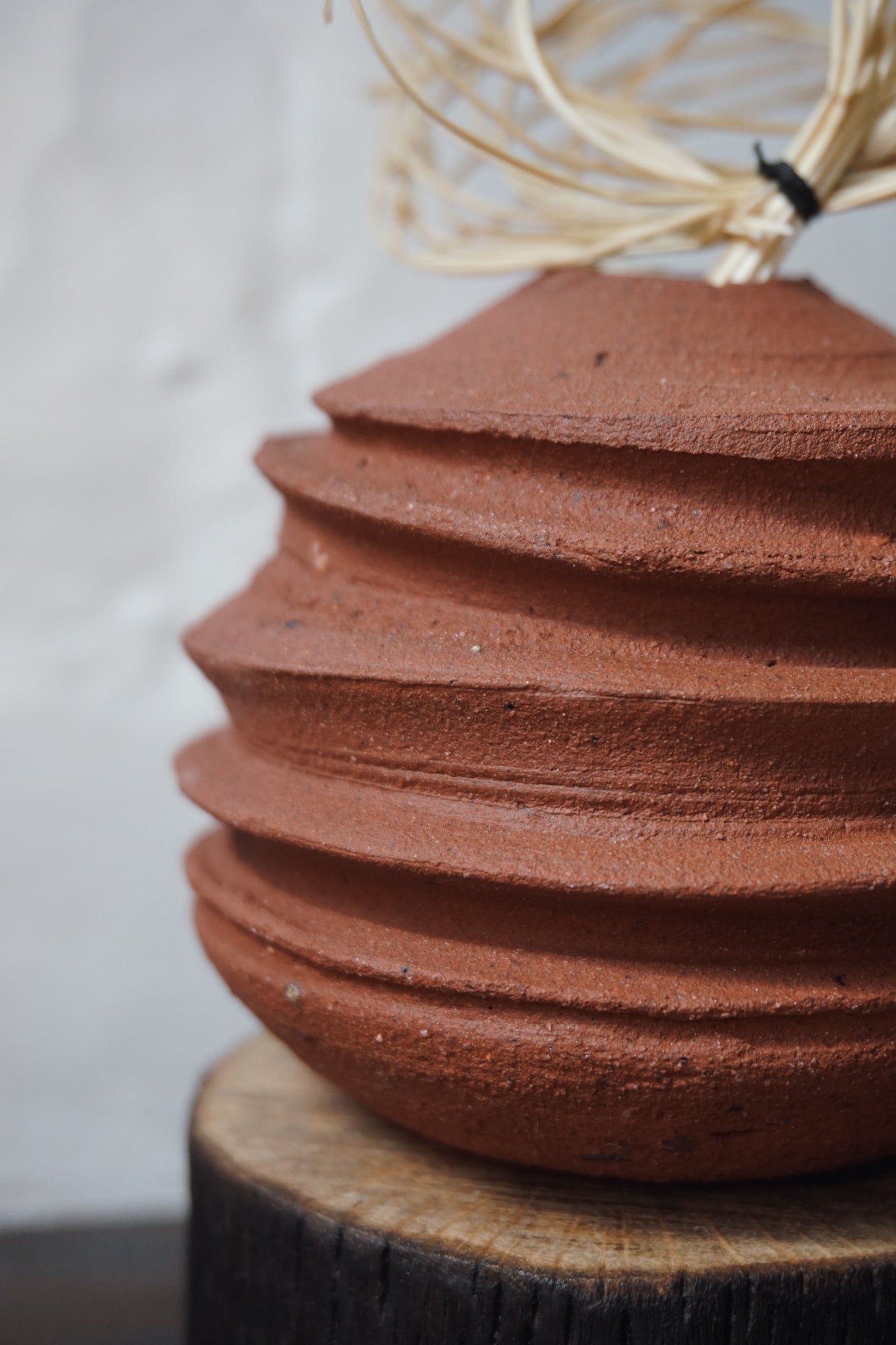 Wild Sussex Clay Vase by Kate McMinnies