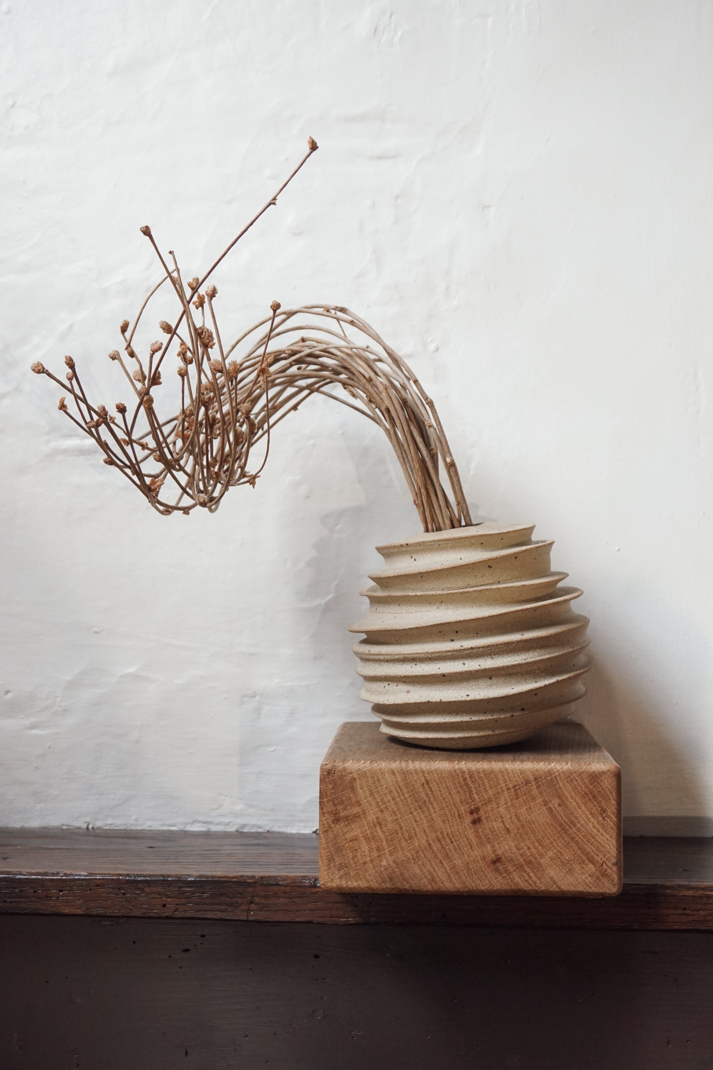 Wild Sussex Clay Vase by Kate McMinnies