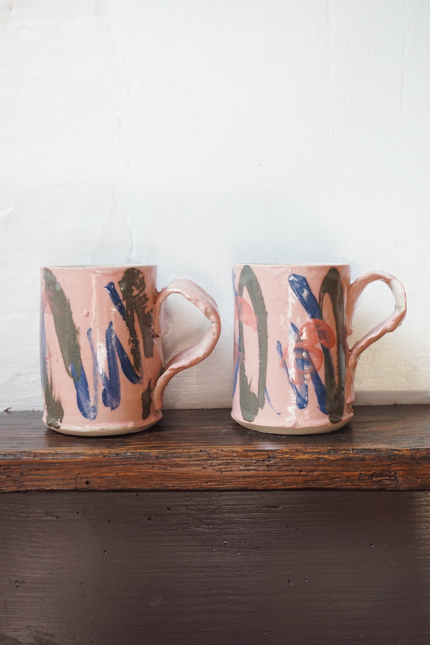 Abstract Floral Mug by Lotte Andrews