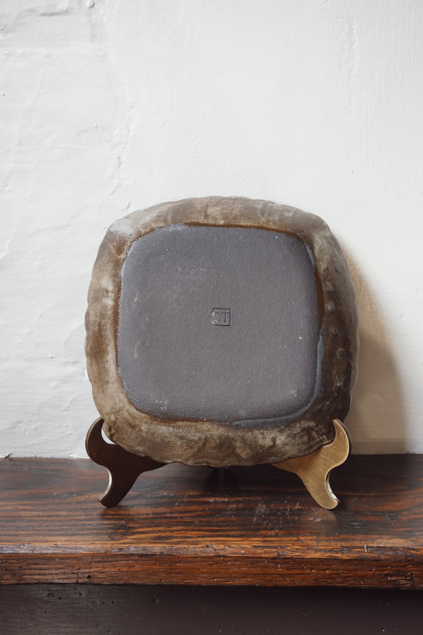 Stoneware Poppy Plate by Steph Tooley