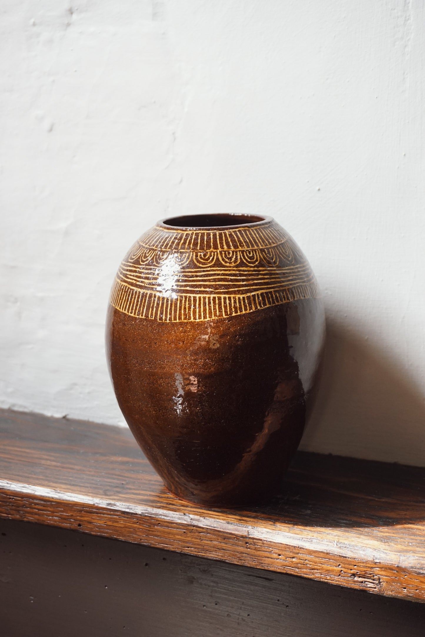 Earthenware Vase by Steph Tooley