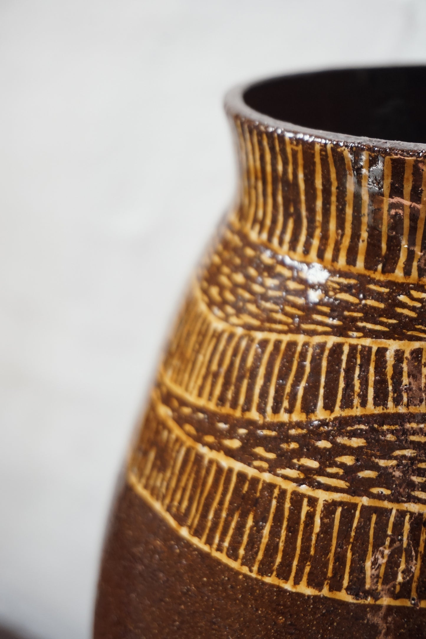 Earthenware Vase by Steph Tooley