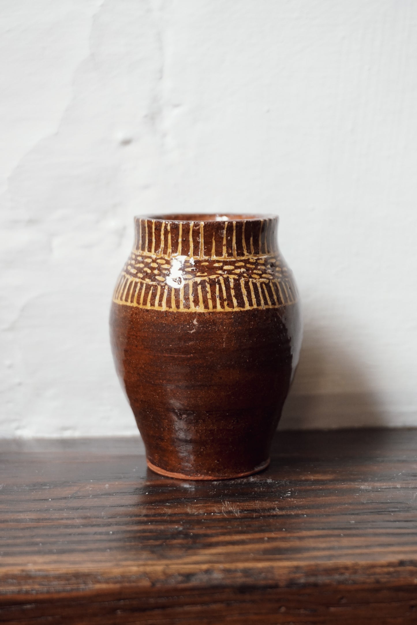 Mini Earthenware Vases by Steph Tooley