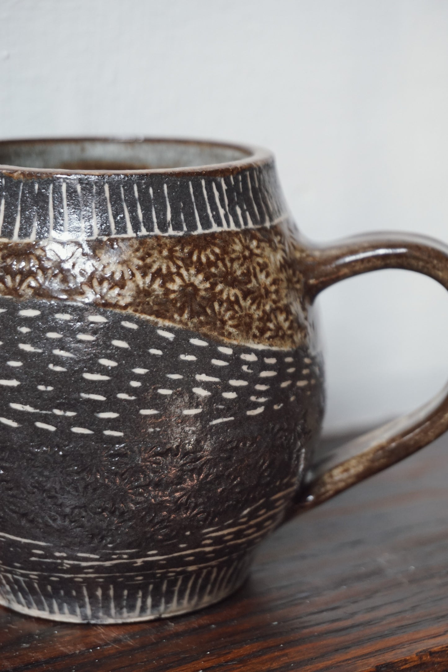 Stoneware Mug by Steph Tooley