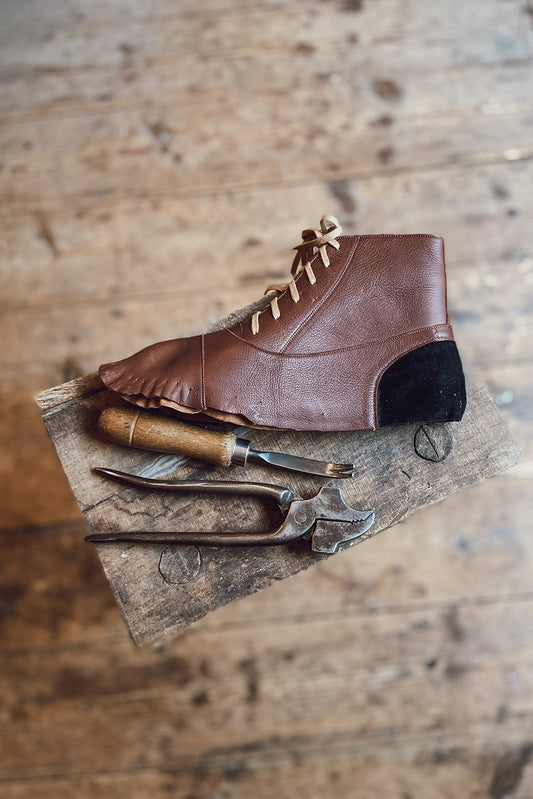 SHOEMAKING WORKSHOP - MAKE A PAIR OF WREN BOOTS. 3rd & 4th October