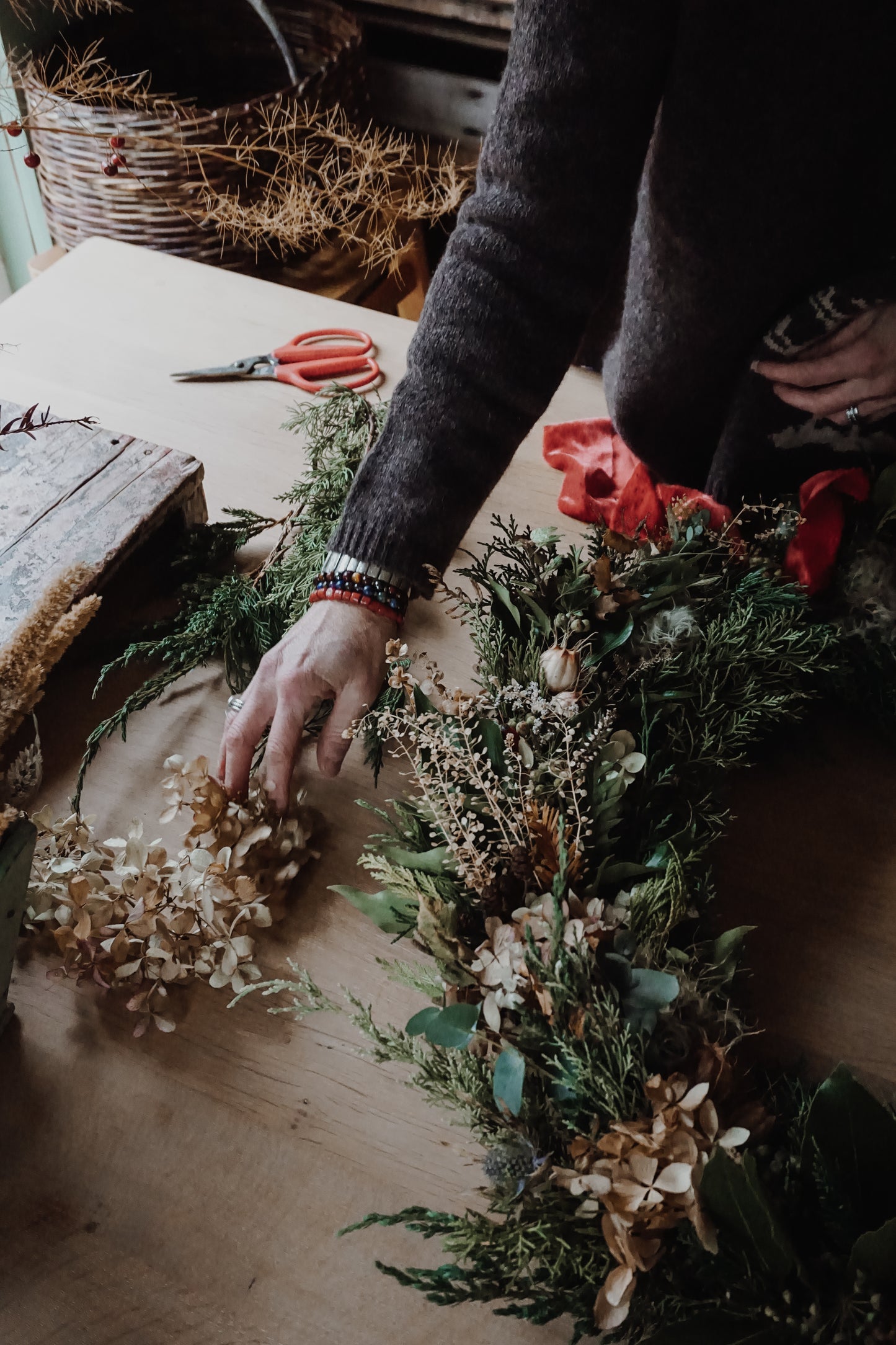 FESTIVE WREATH MAKING WORKSHOP - with Amy Bell. 5th December