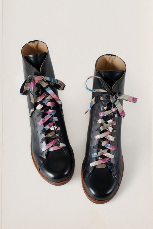 JACKDAW BOOT - BLACK FLORAL