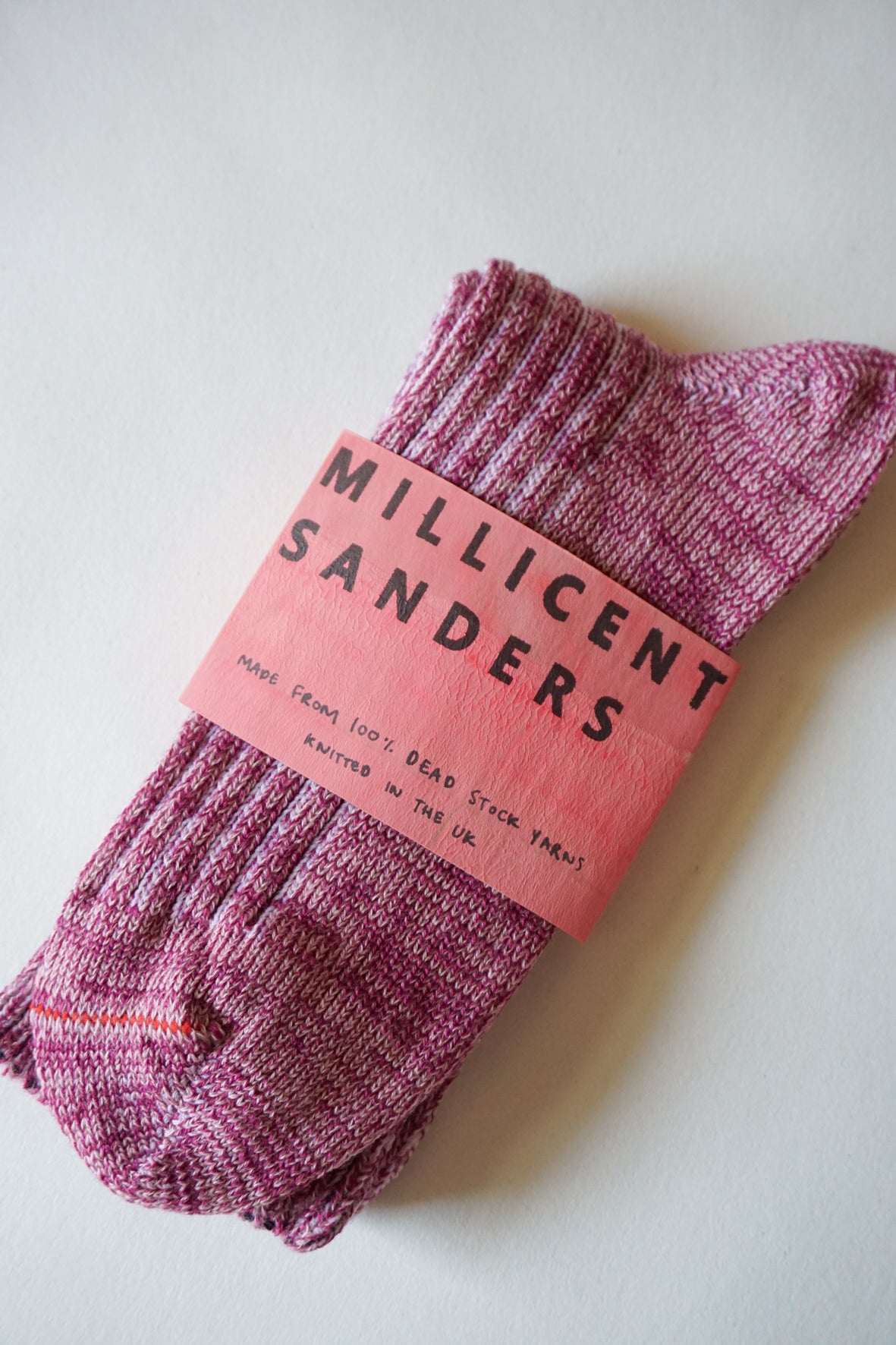 Socks - Rhubarb - Final Pair
