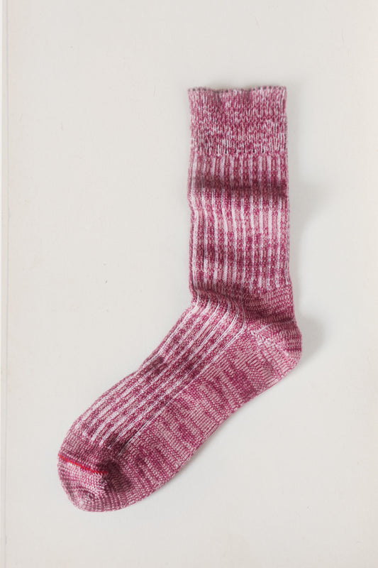 Socks - Rhubarb - Final Pair